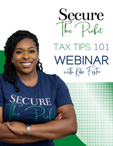 Tax Tips 101 Webinar