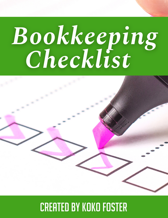 Bookkeeping Checklist